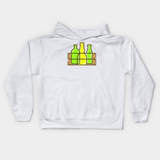 Bottle artwork Kids Hoodie